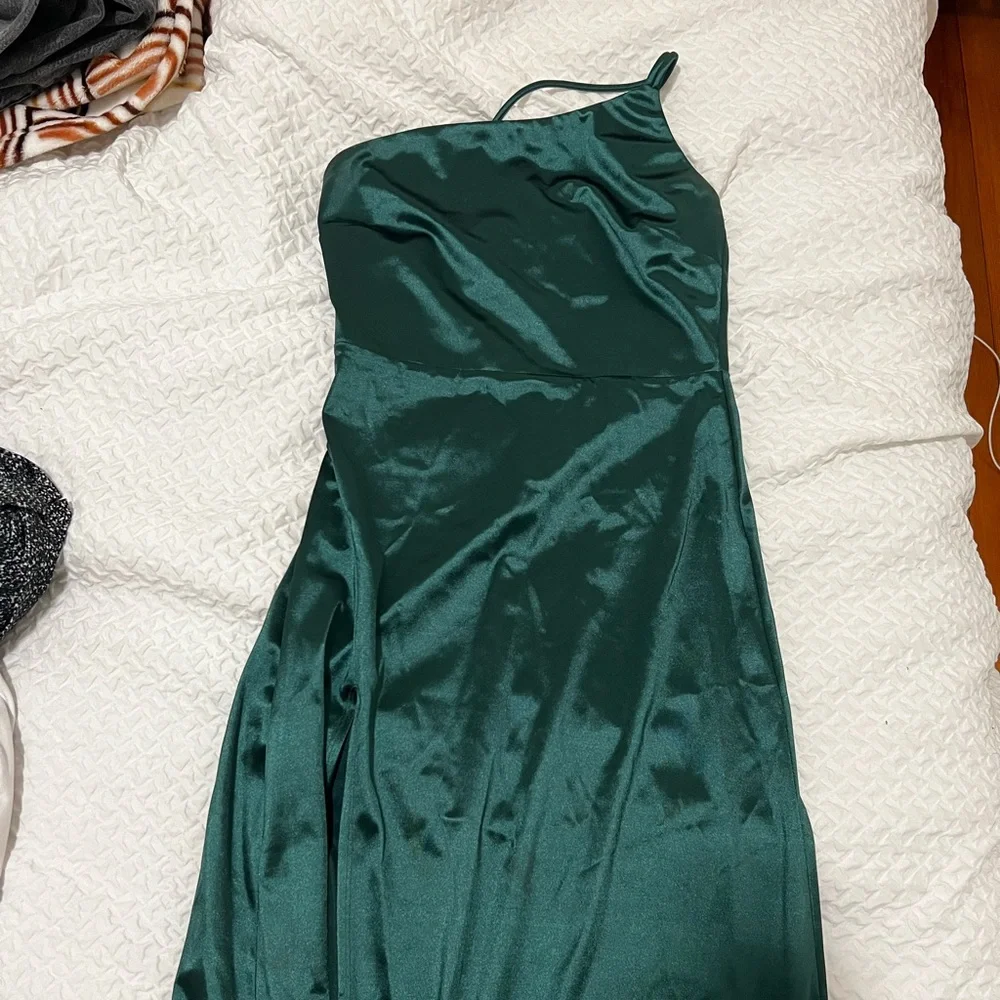 Windsor long green dress - Picture 2 of 2